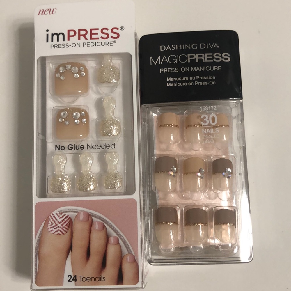 Press On Mani/Pedi